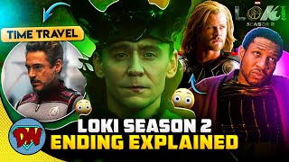 Loki Season 2 Ending Explained in Hindi  DesiNerd [upl. by Eerised]