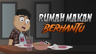 Rumah Makan Berhantu  Animasi Horor Misteri  WargaNet Life [upl. by Akimak771]