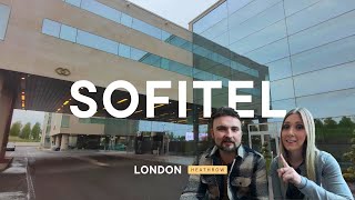 Is this Heathrow Airports Best Hotel  Sofitel Terminal 5 [upl. by Aierbma321]