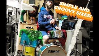 Effortless Sixtuplet Grooves amp Fills  Drum Lesson in 60 Seconds [upl. by Melosa916]