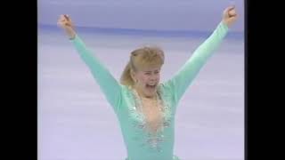 Tonya Harding 1991 championship skate  quotThe Passengerquot by Siouxsie and the Banshees [upl. by Htaeh]