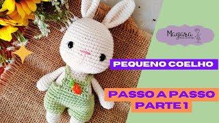 Pequeno Coelhinho Amigurumi especial de Páscoa passo a passo 1 parte [upl. by Attehcram]