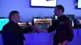 NAB 2014 Sony PVMA250 amp New 4K OLED Monitor [upl. by Schalles]