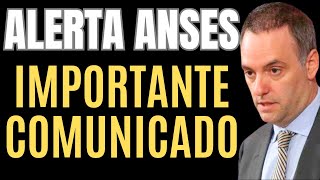 ALERTA ANSES IMPORTANTE COMUNICADO [upl. by Ecirtam]