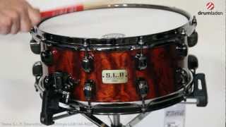 Tama SLP Snaredrum GBubinga LGB146NQB [upl. by Trebleda]