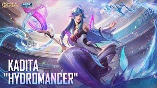 MPL Skin  Kadita quotHydromancerquot  Mobile Legends Bang Bang [upl. by Lekim]