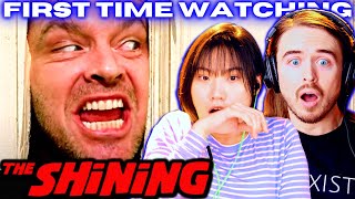 MY GIRLFRIEND NEEDS THERAPY The Shining 1980 Reaction FIRST TIME WATCHING [upl. by Roehm]