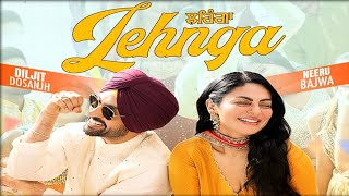 Lehnga Song  Diljit Dosanjh  Neeru Bajwa  Jatt amp Juliet 3  Jaani  Diljit Dosanjh New Song [upl. by Annerahs640]