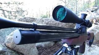 Shooting a Air Arms S410 TDR [upl. by Hamilah477]