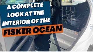 ✅ A step by step look at the Fisker Ocean Interior featuresFisker interior controls [upl. by Hsihsa]