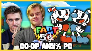 Ludwig gets carried by EazySpeezy in Cuphead  Fast50 [upl. by Lourdes800]