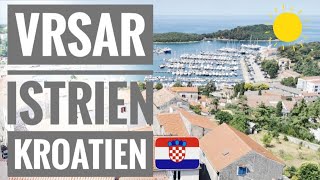 VRSAR  eine Ortschaft in Istrien Kroatien  neben dem Campingplatz Orsera  wohnwagenwelt [upl. by Richma]