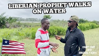 THIS GREBO PROPHET WALK ON WATER HISTORIC HOLY LAND IN MARYLAND COUNTY SOUTHEASTERN LIBERIA [upl. by Negris]