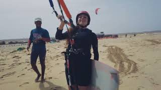 KITESURFING IN SAL CAPE VERDE [upl. by Nilecoj]