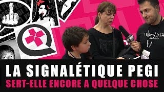 Signalétique PEGI ou la limite dâge dans les jeux vidéo reportage [upl. by Anile]