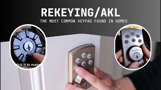 How to Remove and Rekey a Kwikset SmartKey Keypad  StepbyStep Locksmith Guide [upl. by Alael]