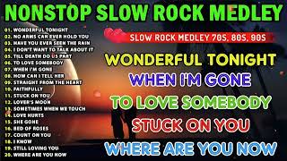 Slow Rock Love Song Nonstop 80s 90s 💦The Greatest Love Songs of the 70s 80s amp 90s🍅Romantic Memories [upl. by Tnomyar129]