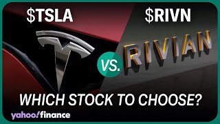 Why Tesla is a better EV play than Rivian [upl. by Namron]