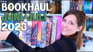 XXL NEUZUGÄNGE JUNI amp JULI 2023  über 70 NEUE BÜCHER TEIL 23  melodyofbooks [upl. by Shishko913]