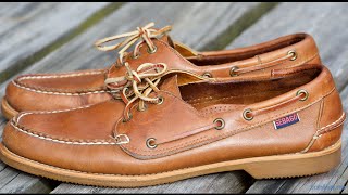 Sebago Boat Shoes  Made in USA  in 4k UHD [upl. by Riggall]