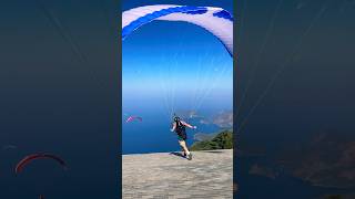 Paragliding Babadag 1700 m Take Off Area paragliding oludeniz shortvideo shorts [upl. by Airekahs]