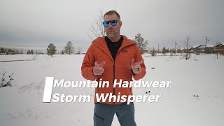 Mountain Hardwear Storm Whisperer NEW Pertex  Ghost Whisperer [upl. by Leesa500]