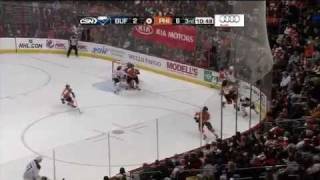 Flyers vs Sabres Highlights Feb 16 2012 [upl. by Quinton]