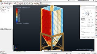 Robot Structural Analysis Professional 2021 Detailed Pressure for Panels from Wind Load Simulations [upl. by Myna654]