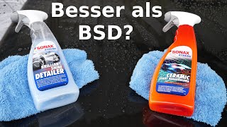 Sonax Ceramic Spray Versiegelung Test amp Vergleich mit Sonax BSD [upl. by Adnorahs345]