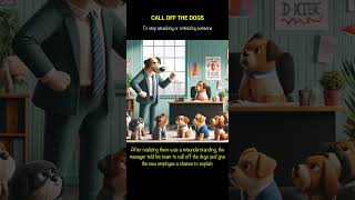 No 202 Call off the dogs vocabulary funny idioms english expression [upl. by Eislrahc]