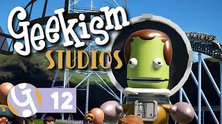 🎬 Kerbal Coaster  Geekism Studios  Lets Play Planet Coaster 12 [upl. by Ezequiel817]