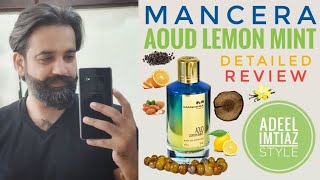 Mancera Aoud Lemon Mint [upl. by Ielak]