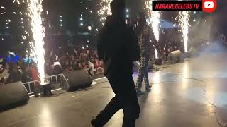 Winky D live performance at Kadoma Music Festival [upl. by Stead]