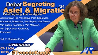 Terugkijken Debat over begroting Asiel amp begroting Klimaat beantwoording Asieldebat Tweede Kamer [upl. by Ardie966]