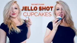 Jello Shot Cupcakes  Easy Recipe [upl. by Samala]