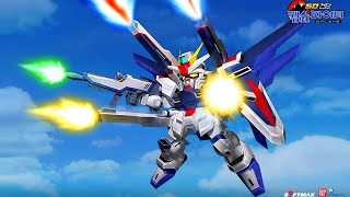 SD건담캡슐파이터FREEDOM GUNDAM HIGH MAT MODE2 [upl. by Nickey187]