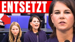 BUNDESTAG SPRACHLOS 💥 SELBST DIE GRÜNEN ENTSETZT VON BAERBOCK 💥 RIESEN EKLAT GEHT GERADE VIRAL [upl. by Nomrah]