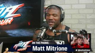 Rampage Jackson to Matt Mitrione Expletive You [upl. by Eirelam]