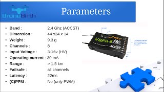 FrSky V8FRII receiver binding failsafe and review [upl. by Garlinda]