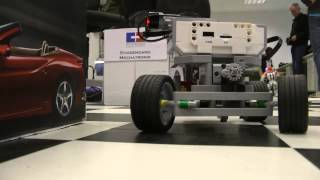 Autonomes Einparken mit Lego Mindstorms EV3 [upl. by Ettenim]