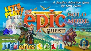 Tiny Epic Quest  Solo Mode Playthrough [upl. by Nivar]