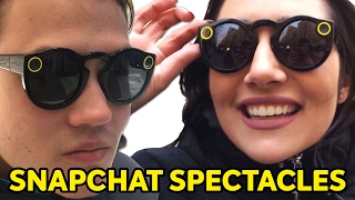 We Tried Snapchat Spectacles • Saf amp Tyler [upl. by Aenehs631]