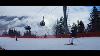 Dolomites Marilleva 1400  Hotel Sole Alto panorama time lapse [upl. by Deegan191]