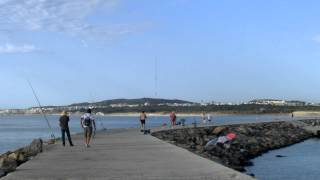 Espigón del Puerto de Guardamar del Segura Alicante [upl. by Palmore807]