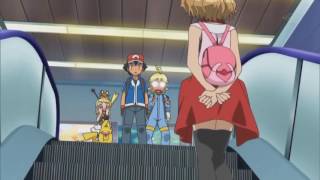 Pokemon XYZ Ash amp Serena Kiss Season EndingFinal Scene [upl. by Dyolf578]