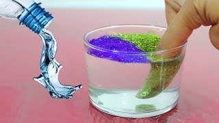 Water Slime 2 💦 Testing NO GLUE Water Slime Recipes [upl. by Yleve]