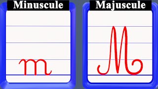 m majuscule et minuscule [upl. by Etnecniv]