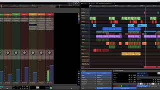 Tracktion Waveform 9 WIP dual screen mode [upl. by Stronski]