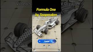 Laser cutting wooden F1 car🪵🚗 laser 3dprinter cars carslover woodart f1 3d diy maker [upl. by Marget393]