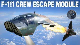 F111 AARDVARK Crew Escape Module  Upscaled Documentary [upl. by Arrik]